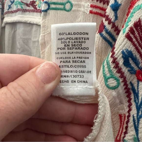 Umgee Embroidered Floral Kimono - Picture 3 of 8